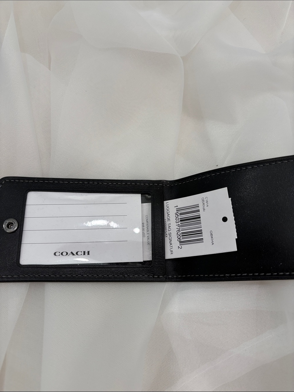 *NWT* COACH Luggage Tag - Picture 2 of 6